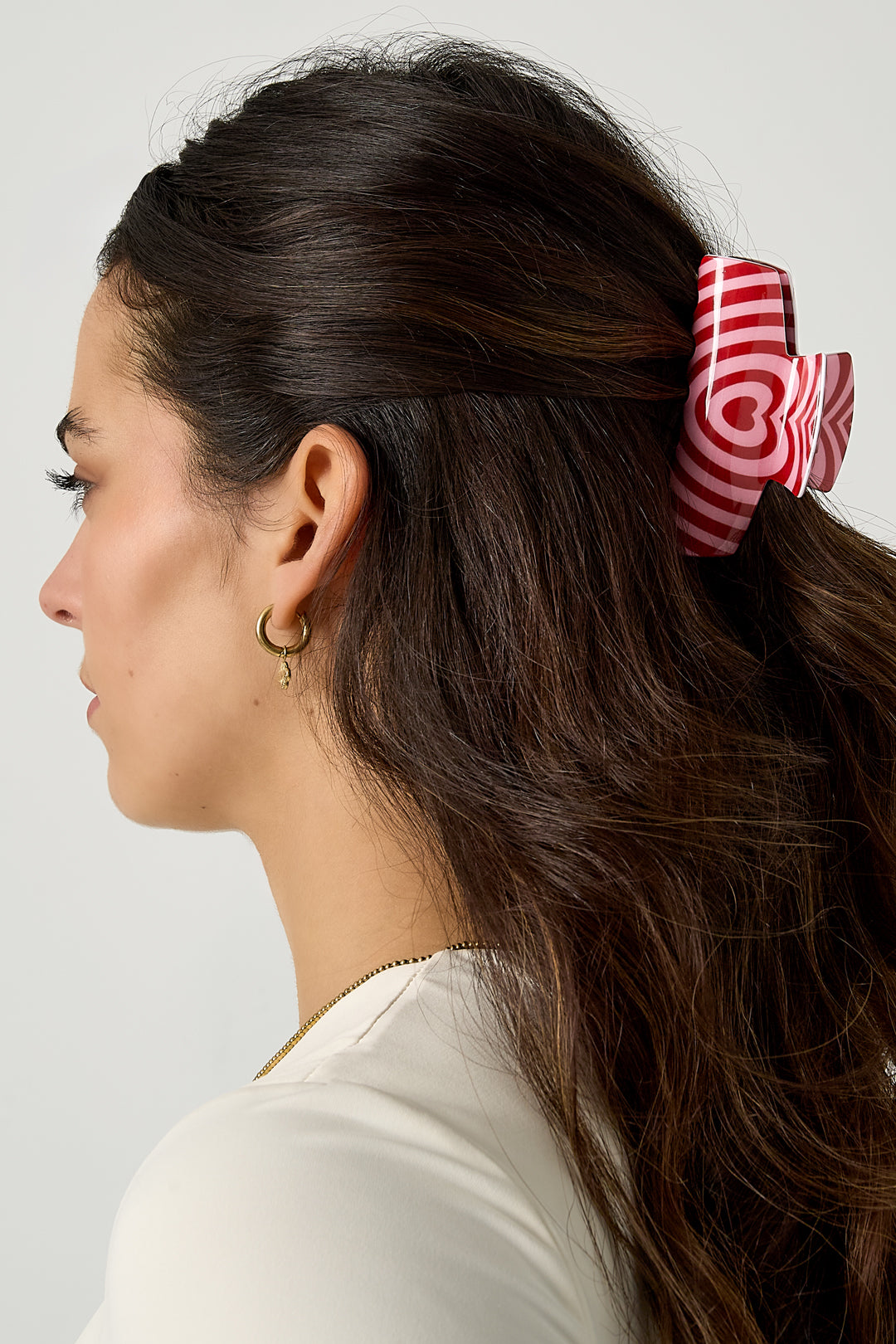 Hair Clips Heart Casual Imitation Acetate sheet Valentine's Day Accessories