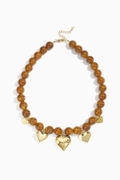 Valentina Kette mit goldenen Herz-Charms