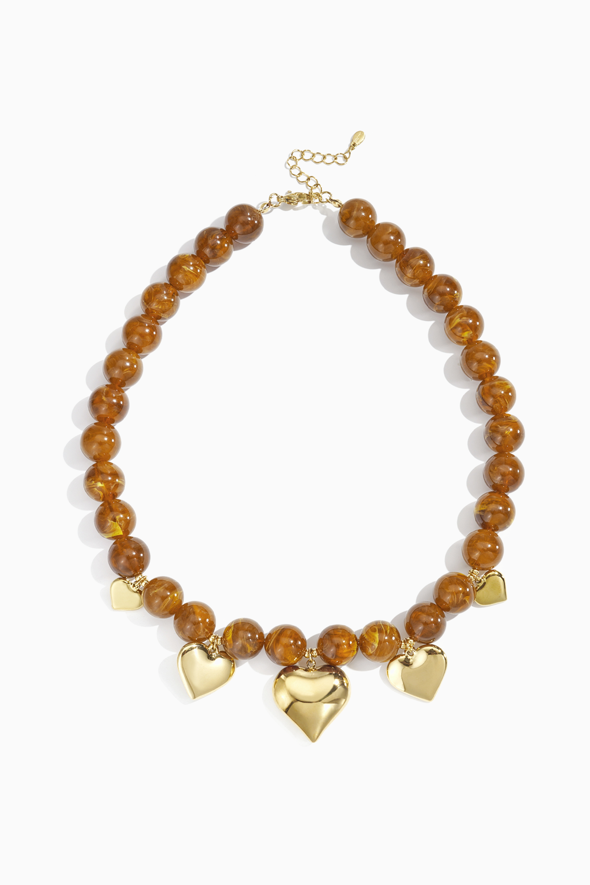 Valentina Kette mit goldenen Herz-Charms