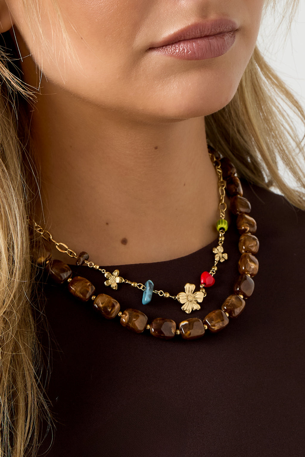 Chain Necklaces Flower Casual Daily Simple Series Women's jewelry