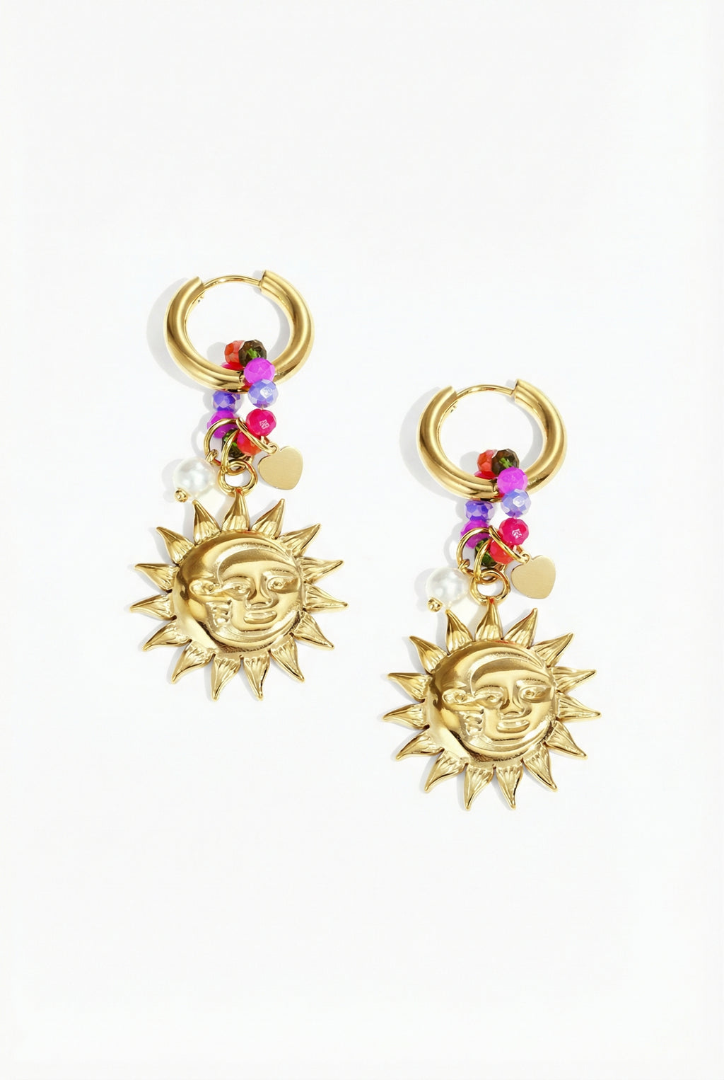 Sun and Moon Ohrringe