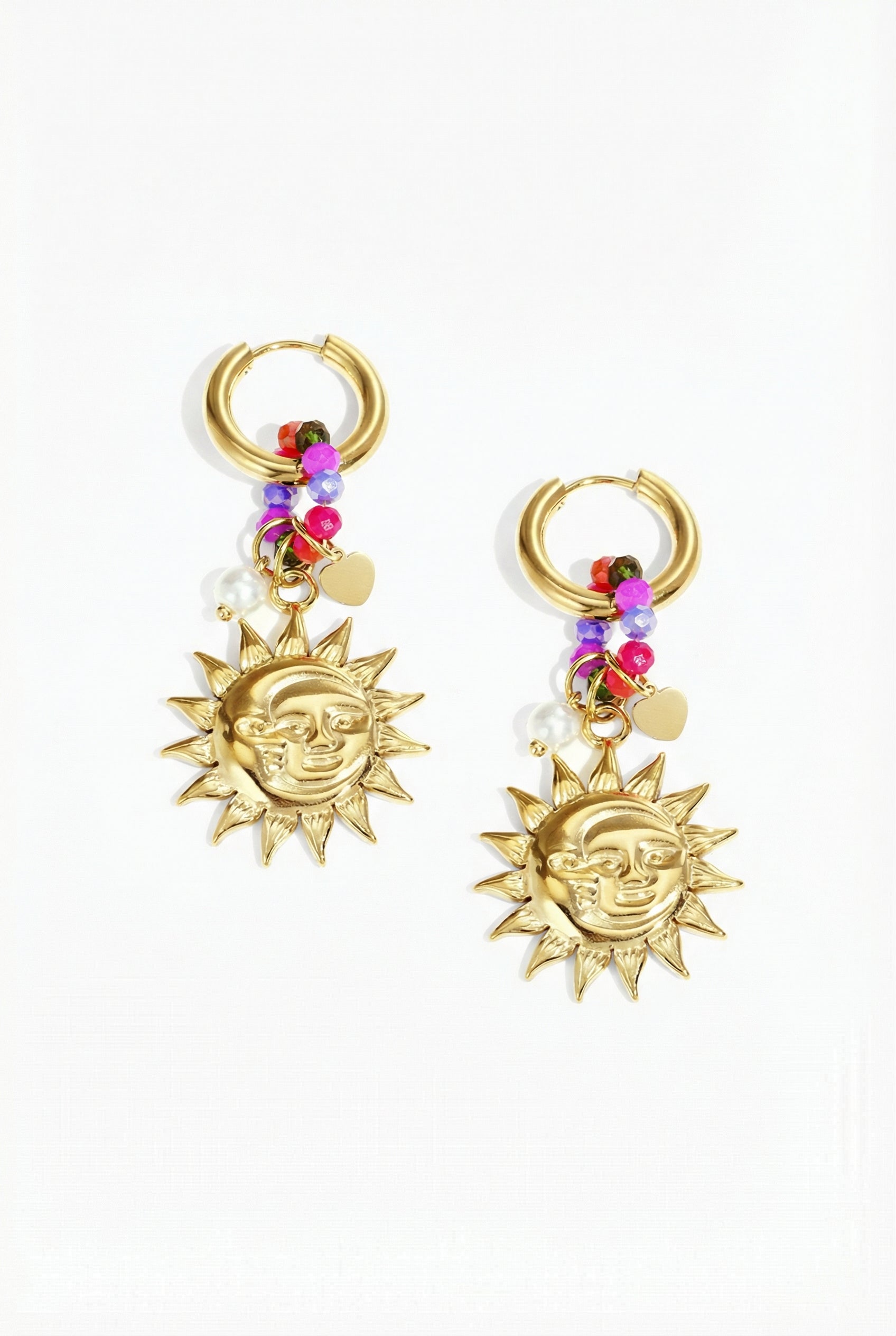 Sun and Moon Ohrringe