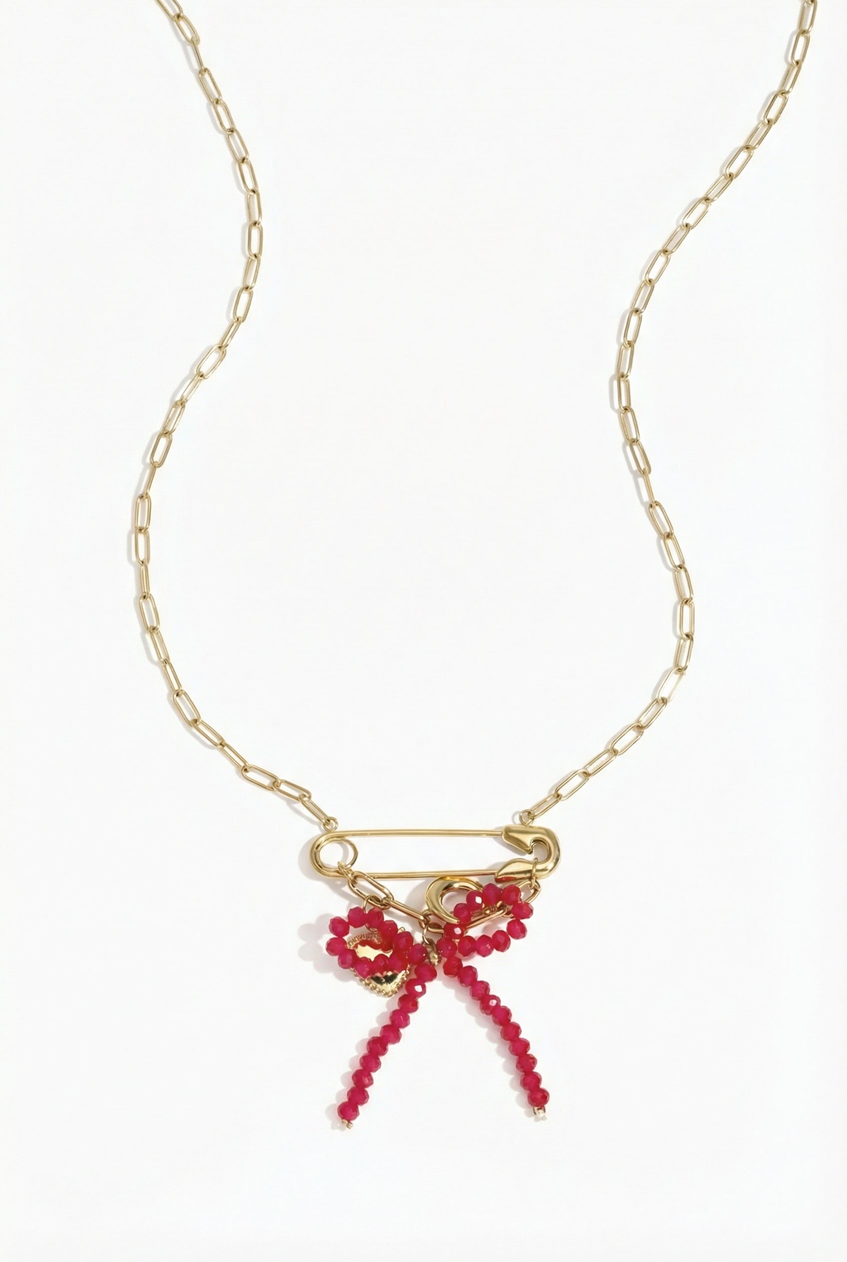 Scarlet Bow Kette